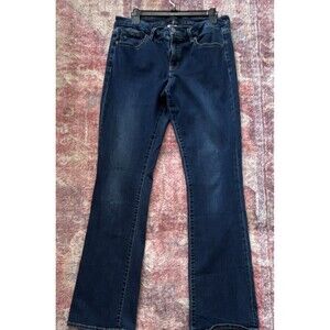 Buckle Black Men's Blue Bootcut Jeans Cotton Denim Medium Wash 5-Pocket Button